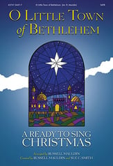 O Little Town of Bethlehem SATB Choral Score cover